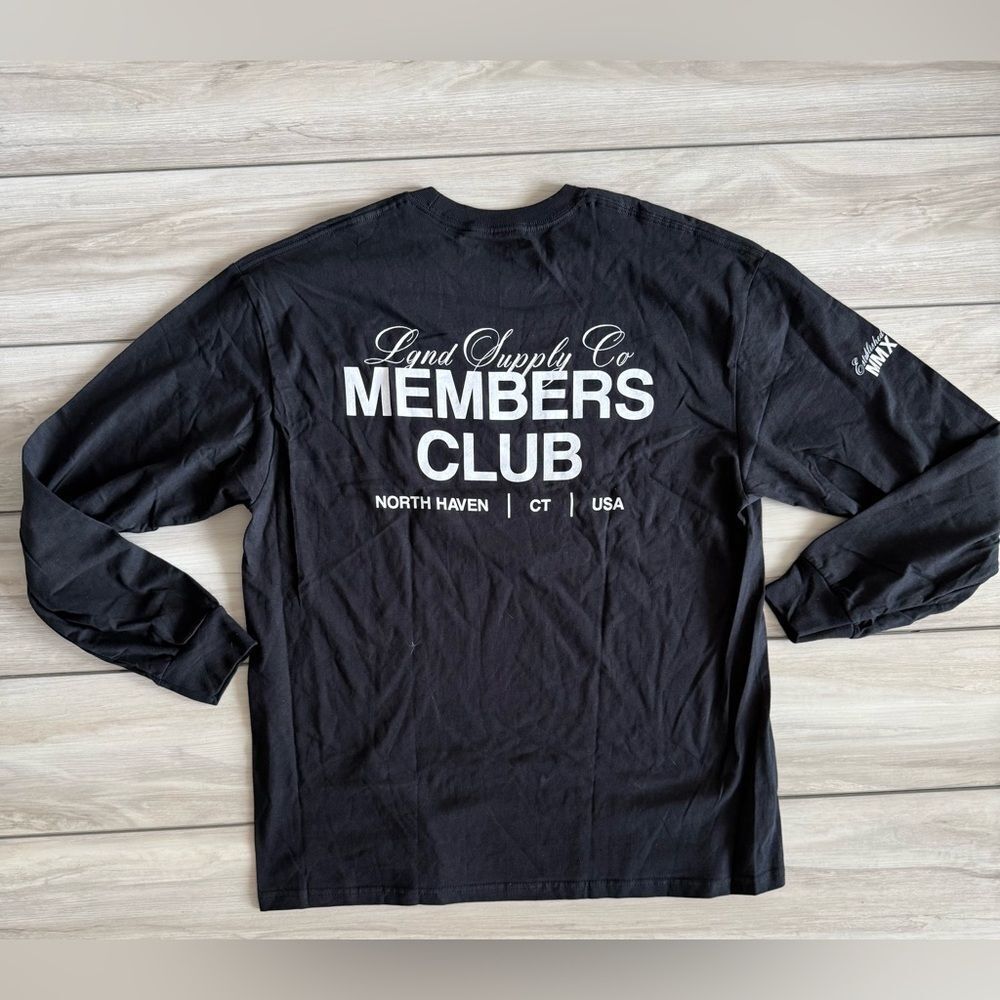 LGND Supply Co Members Club Long Sleeve Shirt XL NWT